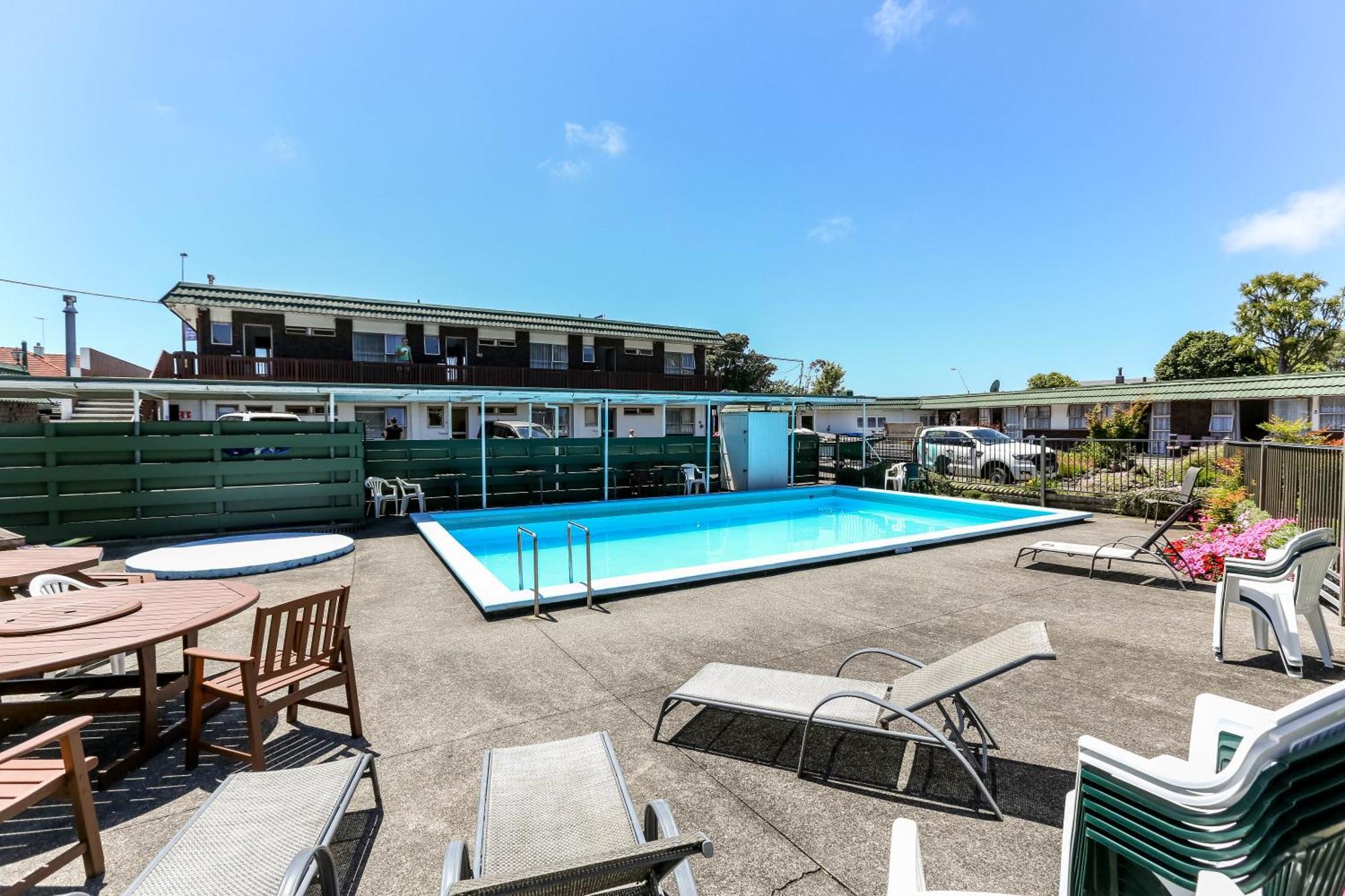 Flamingo Motel New Plymouth Exterior foto