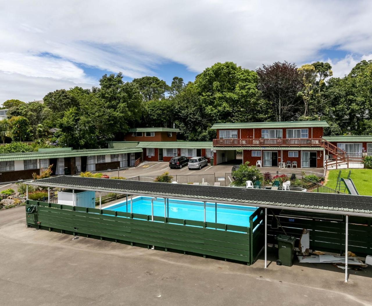 Flamingo Motel New Plymouth Exterior foto