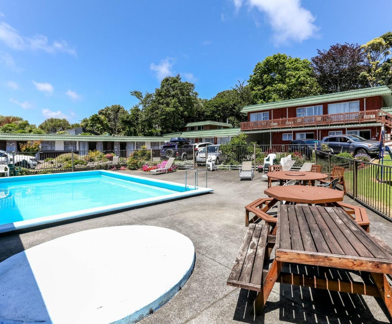 Flamingo Motel New Plymouth Exterior foto