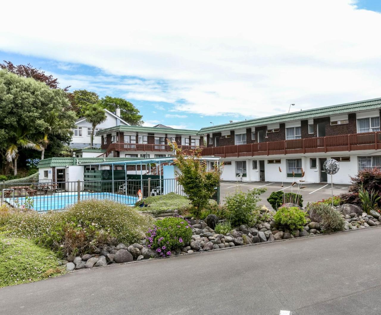 Flamingo Motel New Plymouth Exterior foto