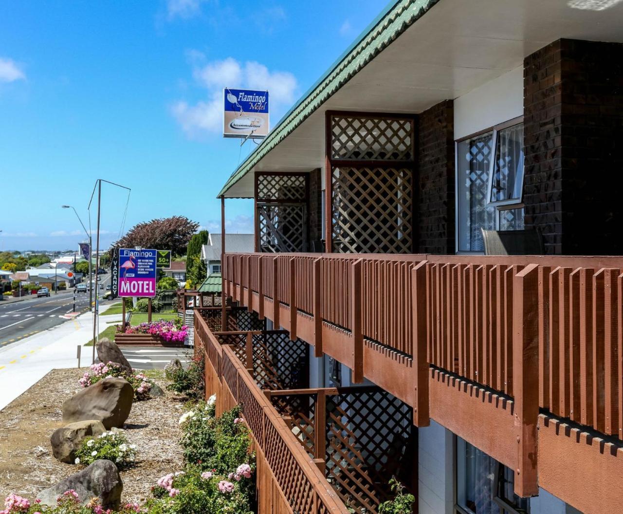 Flamingo Motel New Plymouth Exterior foto