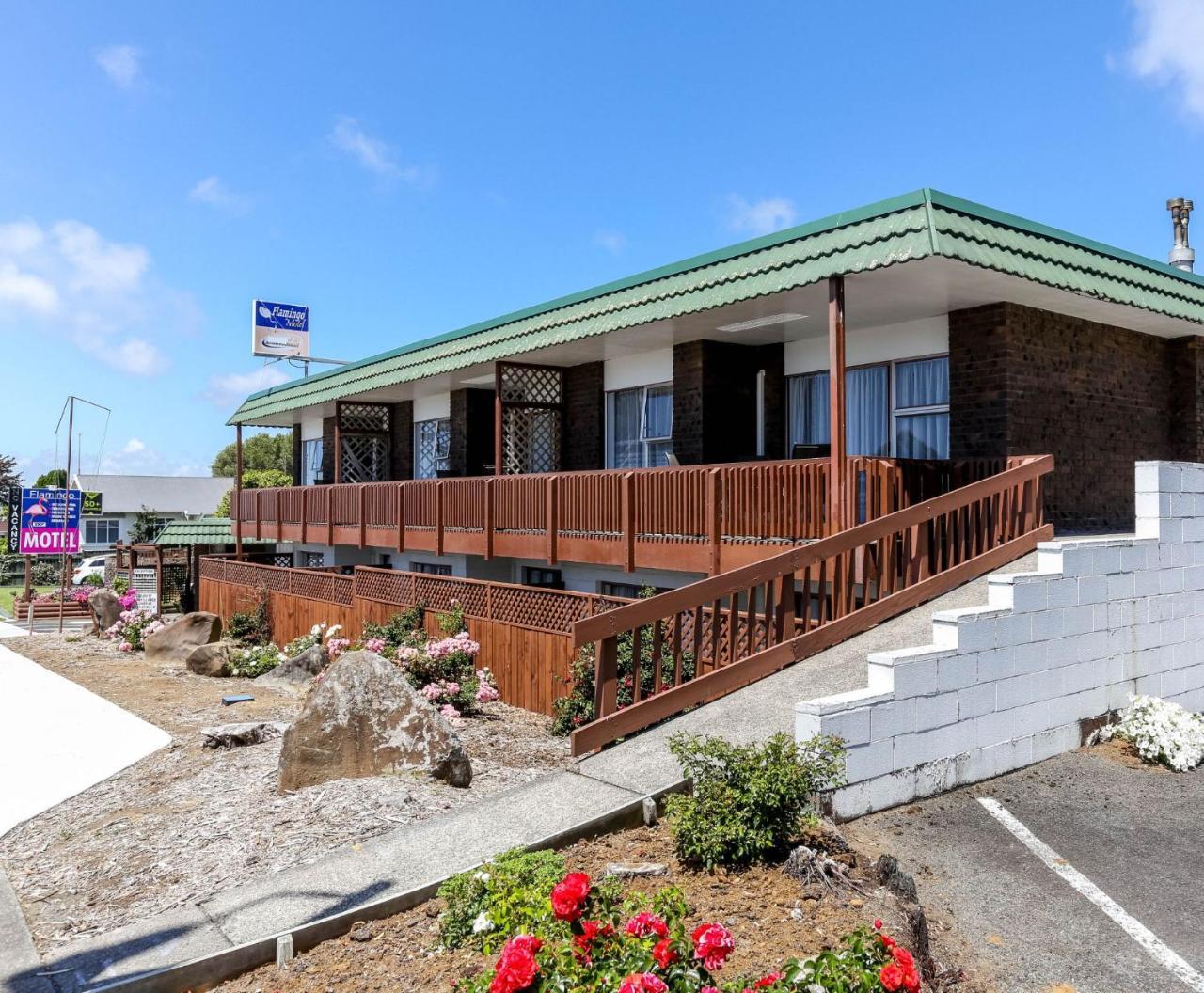 Flamingo Motel New Plymouth Exterior foto