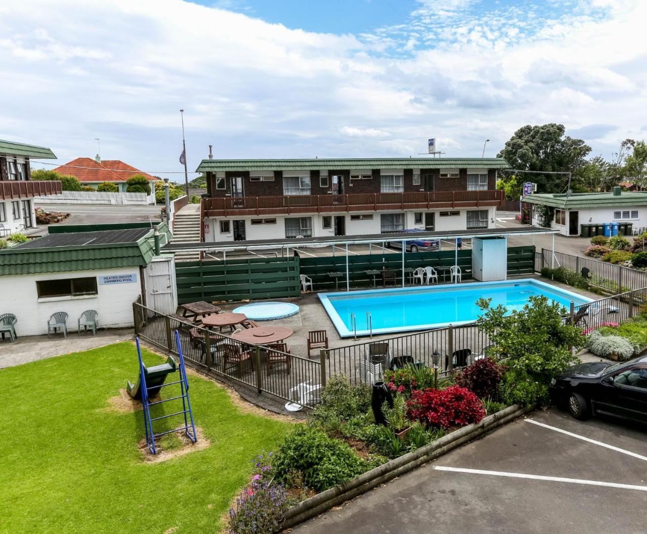 Flamingo Motel New Plymouth Exterior foto
